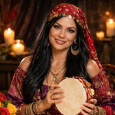 RAINHA DO PANDEIRO💚